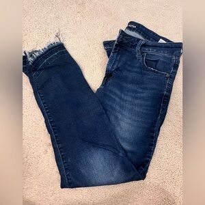Old navy Skinny rockstar dark wash jeans